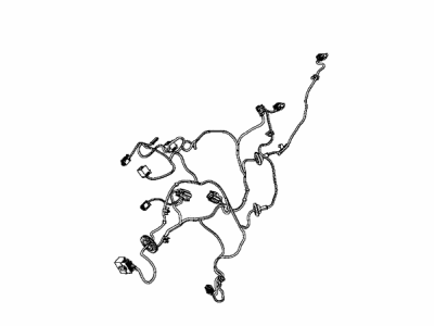 68263808AC Mopar Wiring Rear Door Illustration 1 of 1
