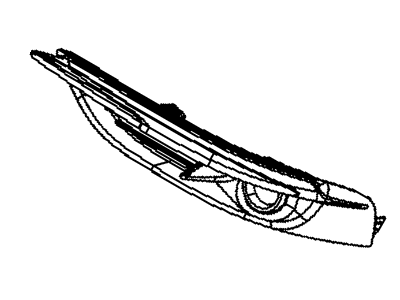 Chrysler 68266998AA BEZEL Fog Lamp