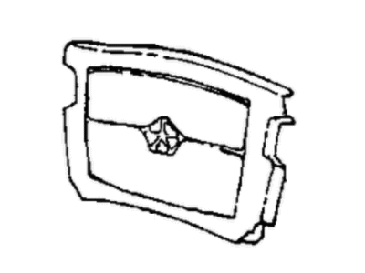 Mopar AK86JS8 Module, Air Bag And Horn Pad (Gray)