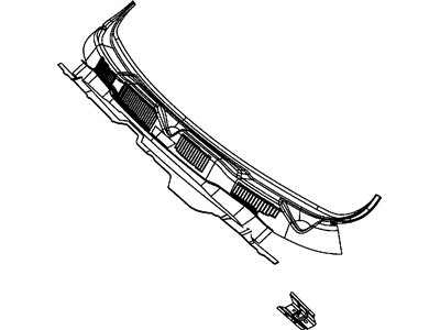 Dodge 55275789AI PANEL Cowl And Plenum