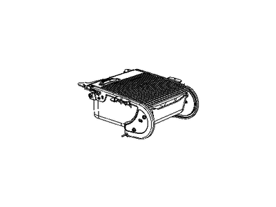 Chrysler 6EG66DX9AA BIN Floor Console