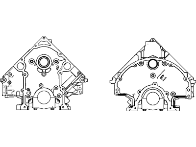 Chrysler 5159561AB ENGINE Short Block See Note