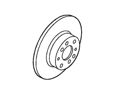 Ram 2AMV6444AA ROTOR Brake Front