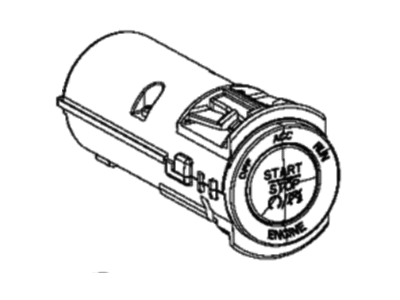 Dodge 68185801AA MODULE Ignition Switch Push Button