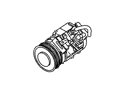 Jeep 55037467AC COMPRESSOR Air Conditioning