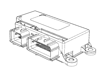 Jeep 68437717AB MODULE Occupant Restraint