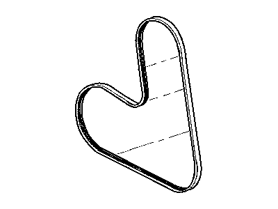 Dodge 4668247AG BELT Accessory Drive