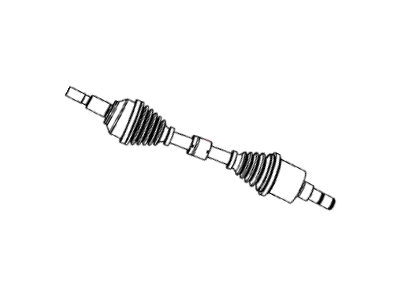 Mopar 52123723AB Shaft Front Drive
