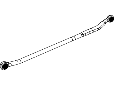Ram 68223802AA TRACK BAR Front