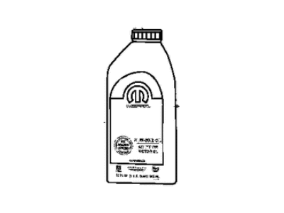 Jeep 68001332PB ENGINE OIL 5W40 Quart