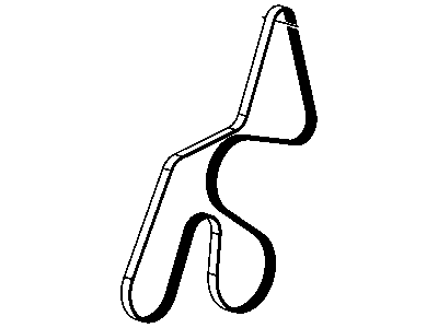 Dodge Nitro Drive Belt - 53013864AC