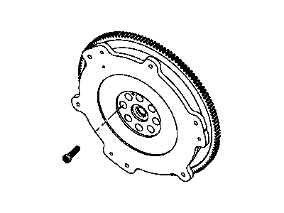 Jeep 52104767AA FLYWHEEL