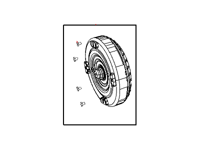 Chrysler Town & Country Torque Converter - RL070538AB