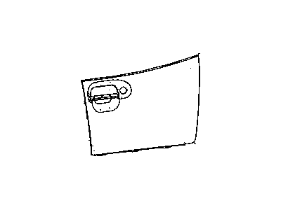 Dodge 1MA04DX9AA GLOVE BOX Opening Door