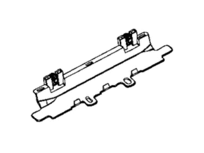 Jeep 68356783AB TROUGH Wiring Bottom of B-Pillar Trim, Wiring Retention