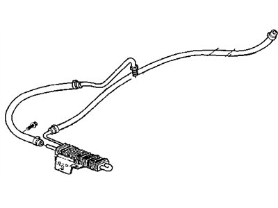 2002 Dodge Ram 3500 Power Steering Hose - 52038567AD