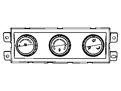 Mopar 55111810AC Control A/C And Heater - Auxiliary