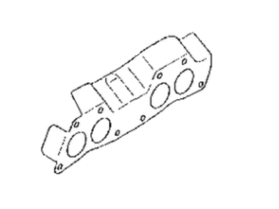 Dodge Power Ram 50 Exhaust Manifold Gasket - MD190962