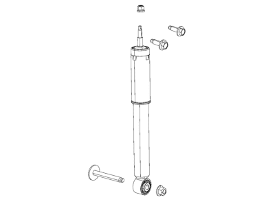 Chrysler 68312621AB SHOCK ABSORBER KIT Suspension Rear