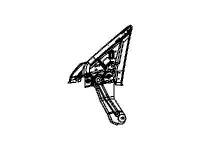 Mopar 5008877AF Channel Front Door Glass