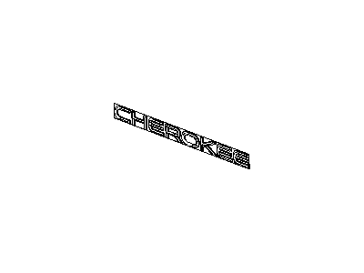 Mopar 55156272AF Decal Cherokee