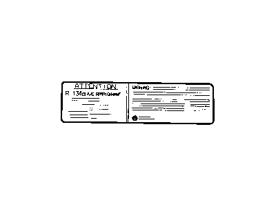 Jeep 55037555AB Label