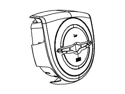 Chrysler 1RV70DX9AB AIR BAG Driver