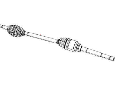 Mopar 5085250AD Shaft Axle Half