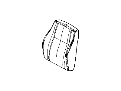 Jeep 1LH86DK7AA COVER Front Seat Back