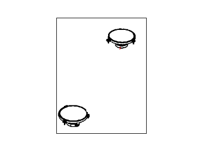 Mopar 5091043AD Speaker 3.5"