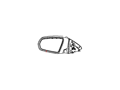 Mopar 1CK921RPAC Mirror Outside, Rearview, Electric, Heated