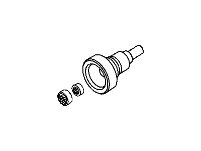Chrysler 5161535AA OUTPUT SHAFT Transfer Case