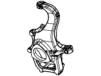 Mopar 52113229AD Knuckle Front Mopar 52113229AD Knuckle Front