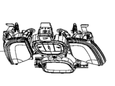 Mopar 5XW12PS4AC Lamp Dome And Reading