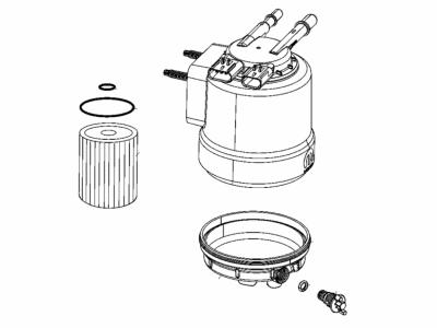 Ram Fuel Filter - 68358393AB