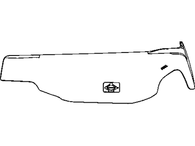 Ram 1JA35LU7AC COVER Jack Storage