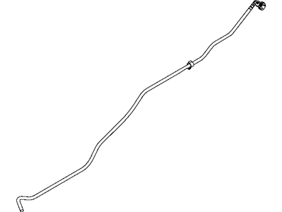 Jeep 52129210AD TUBE Fuel Return