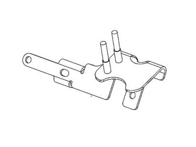 Ram 68372368AA BRACKET Exhaust DPS to SPF