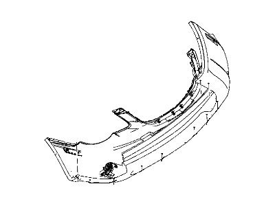 Chrysler 68004594AB FASCIA Front includes absorber