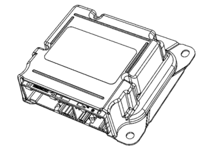 Ram 68399783AC MODULE Air Bag Control