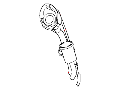 Jeep 52129234AB TUBE Fuel Filler