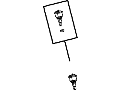 Mopar 68034496AA Ball Joint Kit Upper