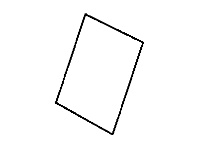 Jeep 5072485AA HEATER Stick-on Pad, Back