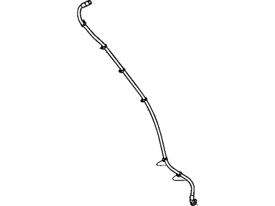 Jeep 55399296AD HOSE Sunroof Drain