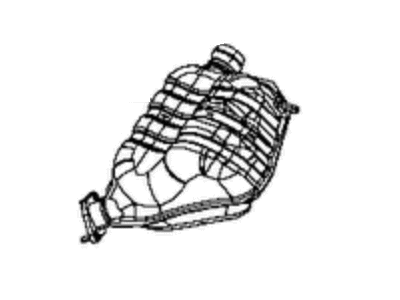 Jeep 68304915AB RESONATOR AND TAILPIPE Exhaust