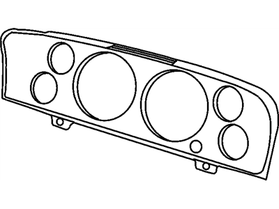 Jeep 5016245AA LENS Cluster