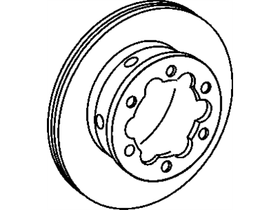 Dodge 5103606AA ROTOR Brake
