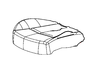 Dodge 1WD51JRRAB COVER Front Seat Cushion