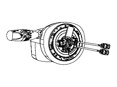 Dodge 1RJ37XDVAG MODULE Steering Column
