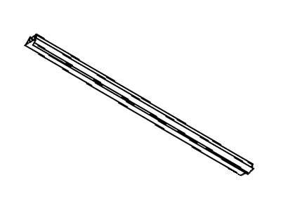 Mopar 68015157AA Rail Cargo Compartment 68015157AA Mopar Rail Cargo Compartment Illustration 1 of 1